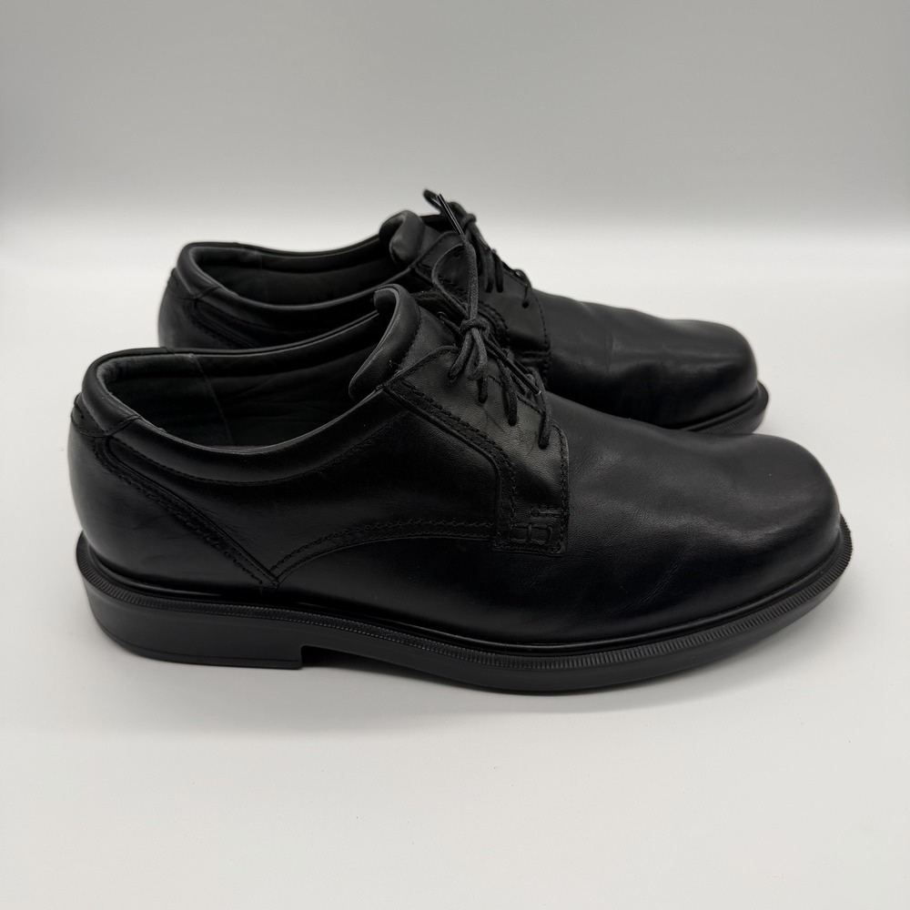 SAS Ambassador Shoes Mens 11 Wide Black Leather Oxford Lace Up Tripad Comfort